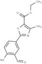 Ethyl 2-(3-formyl-4-hydroxyphenyl)-4-methylthiazole-5-carboxylate