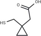 2-(1-(Mercaptomethyl)cyclopropyl)acetic acid