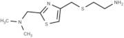 2-(((2-((Dimethylamino)methyl)thiazol-4-yl)methyl)thio)ethanamine