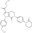 Ethyl 1-(4-methoxyphenyl)-7-oxo-6-(4-(2-oxopiperidin-1-yl)phenyl)-4,5,6,7-tetrahydro-1H-pyrazolo[3,4-c]pyridine-3-carboxylate