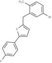 2-(5-Bromo-2-methylbenzyl)-5-(4-fluorophenyl)thiophene