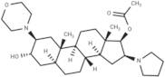 (2b,3a,5a,16b,17b)-17-Acetoxy-3-hydroxy-2-(4-morpholinyl)-16-(1-pyrrolidinyl)androstane