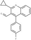 2-Cyclopropyl-4-(4-fluorophenyl)quinoline-3-carbaldehyde