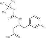 (R)-3-((tert-Butoxycarbonyl)amino)-4-(3-fluorophenyl)butanoic acid