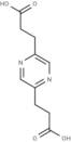 3,3'-(Pyrazine-2,5-diyl)dipropanoic acid