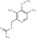 (4-Methoxy-3,5-dimethylpyridin-2-yl)methyl acetate