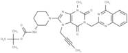 (R)-tert-Butyl (1-(7-(but-2-yn-1-yl)-3-methyl-1-((4-methylquinazolin-2-yl)methyl)-2,6-dioxo-2,3,6,…