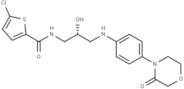 (R)-5-Chloro-N-(2-hydroxy-3-((4-(3-oxomorpholino)phenyl)amino)propyl)thiophene-2-carboxamide