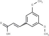 3,5-Dimethoxycinnamic acid, predominantly trans