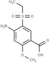 4-Amino-5-(ethylsulfonyl)-2-methoxybenzoic acid