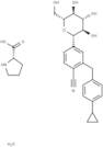 Velagliflozin proline hydrate