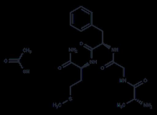 D-Ala-Gly-Phe-Met-NH2 monoacetate
