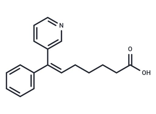 (6Z)-7-Phenyl-7-(3-Pyridinyl)-6-Heptenoic Acid