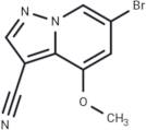 6-Bromo-4-methoxypyrazolo[1,5-a]pyridine-3-carbonitrile