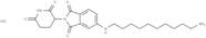 Pomalidomide-5-C10-NH2 hydrochloride