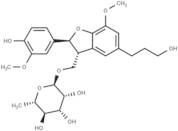 Dihydrodehydrodiconiferyl alcohol 9-O-α-L-rhamnopyranoside