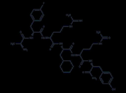 Ala-parafluoroPhe-Arg-Cha-Cit-Tyr-NH2
