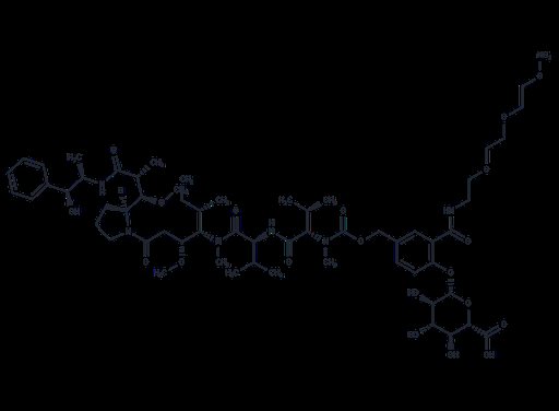 MMAE-PAB(p-glucuronide)-PEG3-aminooxy