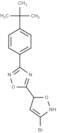 5-(3-bromo-4,5-dihydroisoxazol-5-yl)-3-(4-(tert-butyl)phenyl)-1,2,4-oxadiazole