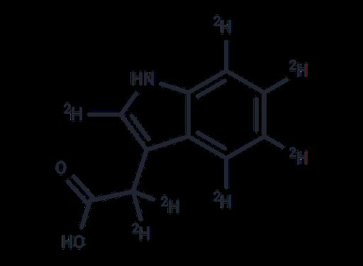 Indole-2,4,5,6,7-D5-3-acetic-2,2-D2 Acid