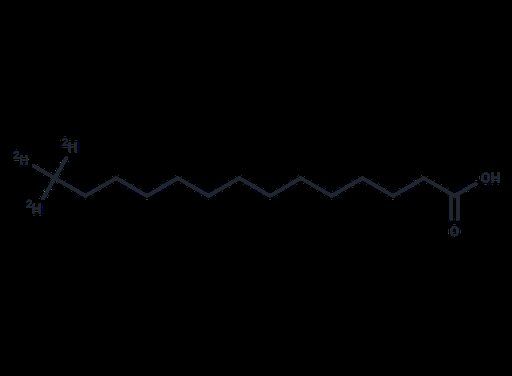 Myristic acid-D3