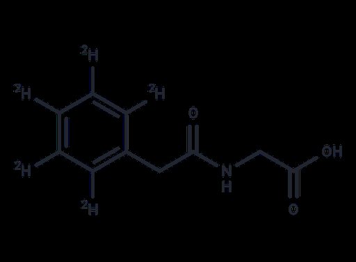 N-(Phenylacetyl-D5) glycine