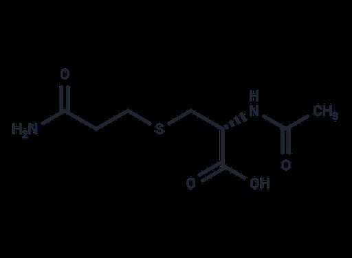 N-Acetyl-S-(2-carbamoylethyl)-L-cysteine (unlabelled) (Standard)