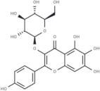 6-Hydroxykaempferol 3-O-β-D-glucoside