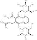 Methyl 1,4-bisglucosyloxy-3-prenyl-2-naphthoate