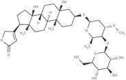 Periplogenin 3-[O-β-glucopyranosyl-(1→4)-β-sarmentopyranoside]