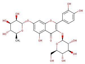 Quercetin 3-O-glucoside-7-O-rhamnoside