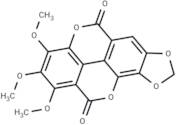 1,2,3-Tri-O-methyl-7,8-methyleneflavellagic acid