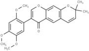 2',4',5'-Trimethoxy-2'',2''-dimethylpyrano[5'',6'':6,7]isoflavone