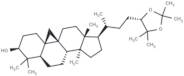 (24S)-Cycloartane-3,24,25-triol 24,25-acetonide