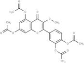 3-O-Methylquercetin tetraacetate