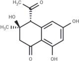 4-(trans)-Acetyl-3,6,8-trihydroxy-3-methyldihydronaphthalenone