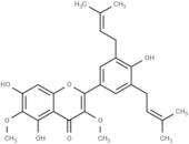 5,7,4'-Trihydroxy-3,6-dimethoxy-3',5'-diprenylflavone