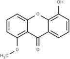 5-Hydroxy-1-methoxyxanthone