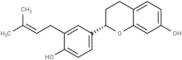 (2S)-7,4'-Dihydroxy-3'-prenylflavan