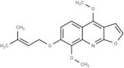 7-Isopentenyloxy-γ-fagarine