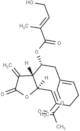 8β-(4-Hydroxytigloyloxy)ovatifolin