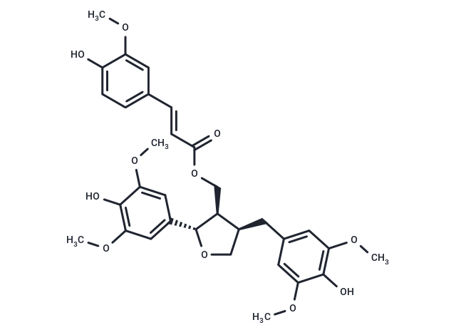 9-O-Feruloyl-5,5'-dimethoxylariciresinol