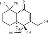 9α,11,12-Trihydroxydrim-7-en-6-one