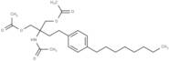 Acetamide, N-[1,1-bis[(acetyloxy)methyl]-3-(4-octylphenyl)propyl]-