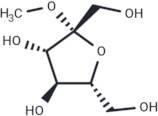 Methyl β-D-fructofuranoside