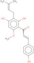 1-[2,4-Dihydroxy-6-methoxy-3-(3-methyl-2-buten-1-yl)phenyl]-3-(4-hydroxyphenyl)-2-propen-1-one