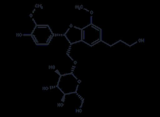 (7R,8R)-Dihydrodehydrodiconiferyl alcohol 9-O-β-D-glucoside
