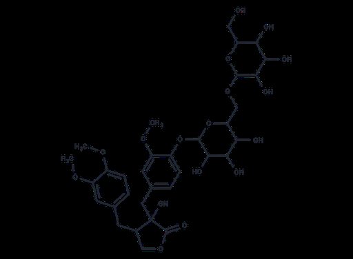 Trachelogenin 4'-O-β-gentiobioside