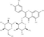 Quercetin-3-O-D-glucosyl]-(1-2)-L-rhamnoside