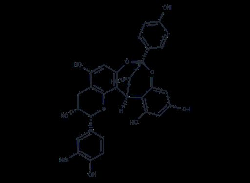 Epiafzelechin-(2β-O->7,4β->8)-ent-epicatechin